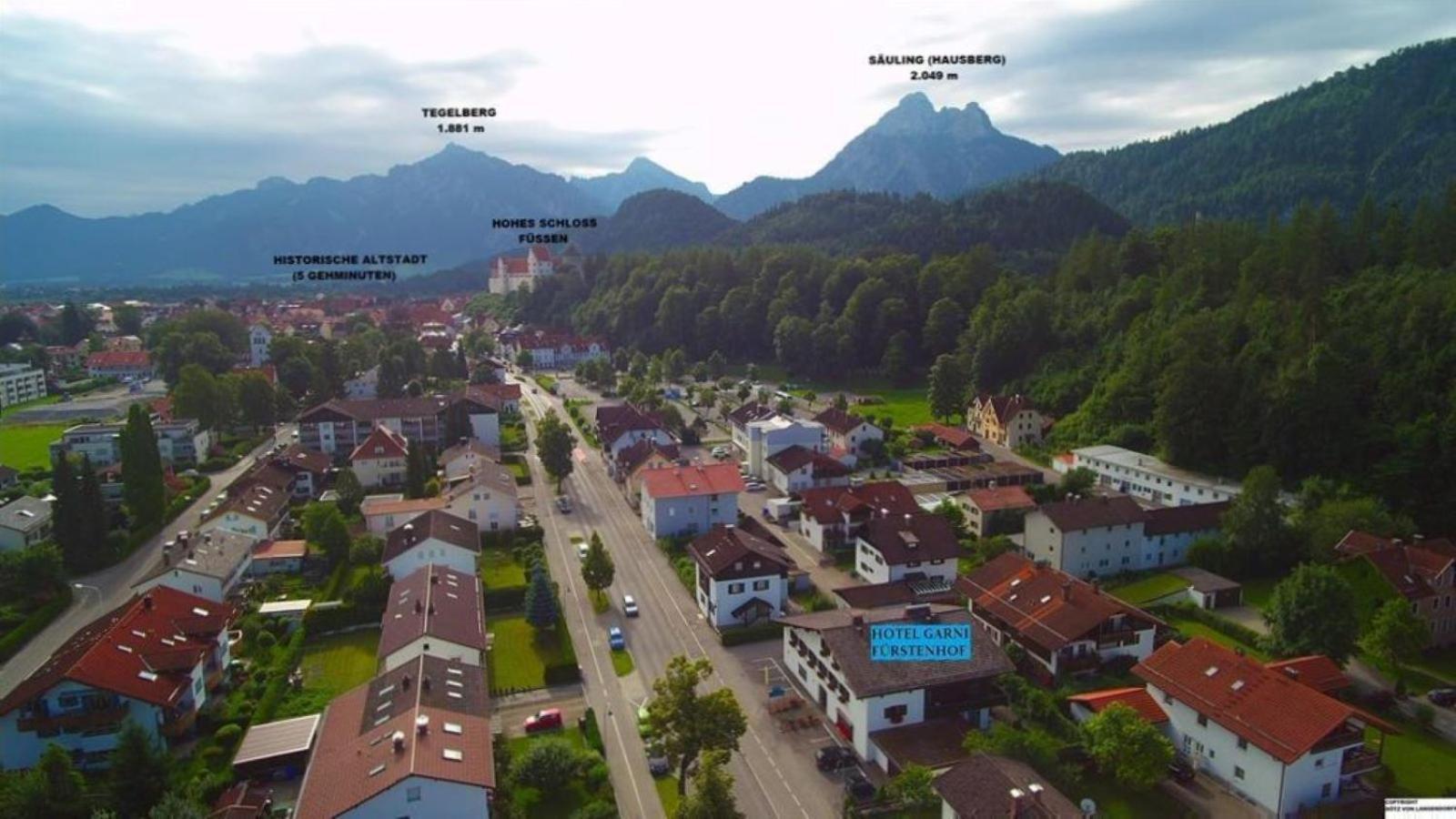 Hotel Fuerstenhof Fussen Luaran gambar